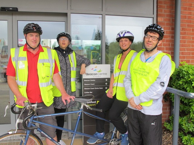 Visually impaired cyclists to take on 20km charity challenge