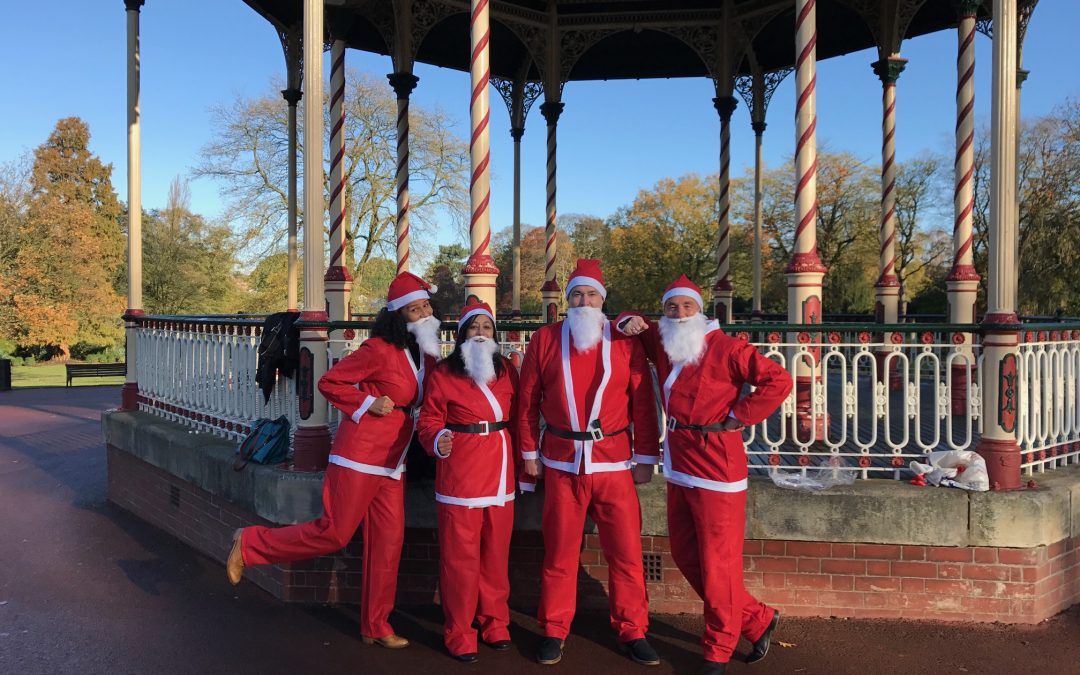 Calling all Santas – Santa Run in West Park, Wolverhampton