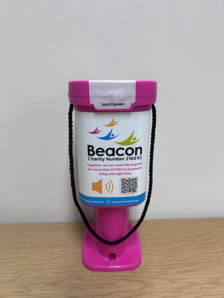 Photo of a Beacon collection box